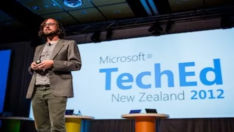 TechEd keynote kicks off with data artist